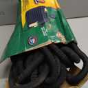 Flexi Hose with 8 Function Nozzle, 150FT - Lightweight Expandable Garden Hose, No-Kink Flexibility, 3/4 Inch Solid Brass Fittings and Double Latex Core - Green