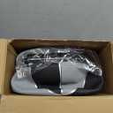 8 Pack 7 Inch Mini Rubber Basketballs Set Small Basketball with Air Pump Mini Hoop Junior Size 3 Basketballs for Beginner Arcade Games Indoor Outdoor Pool Party Favors(Black and Silver)