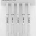 Winsor & Newton Fineliner Fine Point Pen Set, Assorted, Set of 5, Black