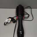 Hair Dryer Brush Blow Dryer Brush in One, Upgraded 4 in 1 Hair Dryer and Styler Volumizer with Negative Ion Anti-frizz Ceramic Titanium Barrel Hot Air Hair Straightener Brush