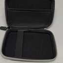 Hard-Shell Carrying Case Portable External Hard Drive Power Bank Charger USB Cable Battery Case (Black)