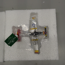 Kurt Adler 4.75-Inches Resin Tuskegee Airplane Ornament