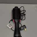 REVLON One-Step Volumizer Hair Dryer and Styler  Easy Salon-Style Blowouts  Less Frizz, More Shine, and Reduced Heat Damage, for All Hair Types and Lengths (Black) (1.0 VOLUMIZER)