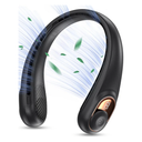 KIDEE Neck Fan, Portable Bladeless Neck Fans, Upgrade 360° Airflow, Super Quiet, 3 Speeds, 4000mAh Personal Wearable Neck Fan, Upgraded Cooling Air Volume USB Rechargeable Hands Free Fan
