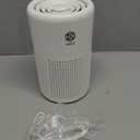 Small Air Purifier for Bedroom & Kitchen, Mini Air Purifier with Fragrance Function and 360° Air Inlet, HEPA Quiet Air Cleaner, Air Cleaner for Pet Odors Dust Smoke and Hair