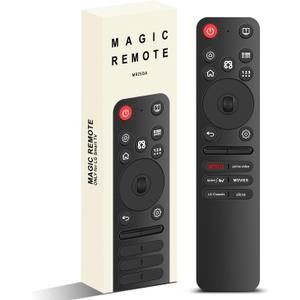 Replacement for LG MR25GA Magic Remote, Compatible with 2019-2025 LG TVs Includes AI, Pointer and Alexa Voice, for Smart TVs, for Magic MR20/21/22/23/24/25GA