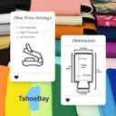 TahoeBay Slim Can Coolers - Blank Neoprene Beer Sleeves (Yellow)