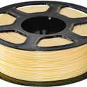 PETG Filament 1.75 mm, 3D Printer Filament, 1 kg(2.2 lbs), Dimensional Accuracy Probability +/- 0.03 mm, fits Most FDM Printers (Cream Yellow)