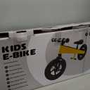 Electric Bike for Kids, Electric Balance Bike for Ages 3-8 Years Old,Kid Electric Motorcycle with 2 Speed Modes,Push-Button Brakes,12 Inch Dirt Off-Road Tire and Adjustable Seat