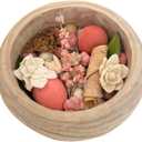 De La Terre Home Floral Fragrance Potpourri Mini Bag Decor (Pink)