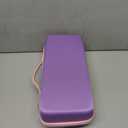 TASNEEM 7 in 1 Hot Air Brush & Rotating Hair Dryer Brush, Air Styler with Auto-Wrap Curlers, Ionic Blow Dryer, Straightener & Oval Brush, Without Heat Damage Multi-Styler with Travel Case (Purple)