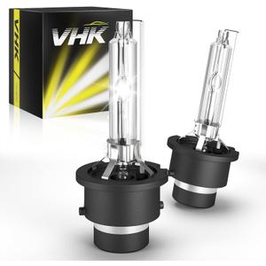 VHK D2S for Lexus RX330 RX350 RX400H RX 330 350 400H HID Xenon Headlight Bulbs Low Beam, 2004 2005 2006 2007 2008 2009 Bi-Xenon Lights, 35W OEM 6000K D2SC1 Replacement, Never Fit Halogen, 2-Pack