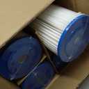 Geekpure Whole House Pleated PP Polypropylene Sediment Filter -4.5" x 20"-5 Micron -Pack of 4