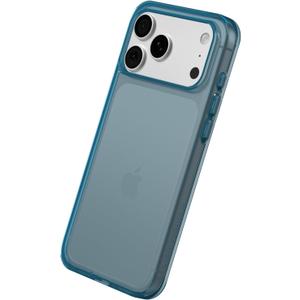 RhinoShield Clear Case Compatible with iPhone 17 Pro Max | Transparent Protective Phone Case, Exceeds Military Drop Standards, Scratch Resistant, Shockproof, Trendy Colors - Nocturne Blue