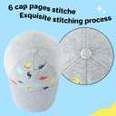 Toddler Baseball Cap Trucker Hats Adjustable Baby Sun Cap for Boys Girls | Dinosaur HatUPF50+Skin-friendly polyester material,Breathable and Durable,Lightweight and perfect for outdoor play