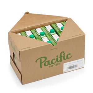 Pacific Foods Hemp Original Unsweetened Plant-Based Milk, Keto Friendly, 32 Fl Oz (Pack of 12) (EXP 04/15/27)