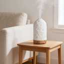 Sunflower Ceramic Essential Oil Diffusers,Small Cute for Office, Home for Aromatherapy,Bedroom Humidifier Air Fragrance,Room Scent, Smell,Light Decor para Casa De Essentials Aesthetic Electric Aroma (200ml,with Timer)