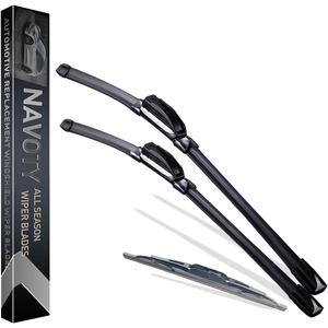 3 Wipers Factory Replacement for Chrysler Town & Country 2008-2016 /Dodge Grand Caravan 2008-2020 Original Equipment Windshield Wiper Blades Set 26"+20"+16" (Set of 3) U/J HOOK (26"+20"+16" J Front Wiper +Rear Wiper)