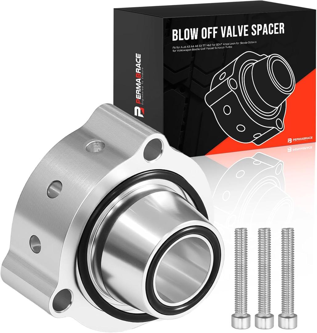 06F145710C 06H145710D Blow Off Valve Spacer Kit - Turbo Adapter for 2.0T TSI TFSI Engines, Compatible with VW Golf GTI R/Passat/Audi A3 S3 / Skoda Octavia/SEAT Leon