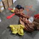 JOIEDOMI 6FT Thanksgiving Inflatable Turkey Decoration Outdoor, Light Up Inflation Turkey with LED, Happy Thanksgiving Blow Up Yard Decorations for Outside, Yard, Garden, Lawn, Party Supplies