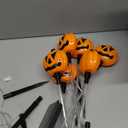 12 Pack Solar Pumpkin Lights for Halloween Decorations Outdoor, Waterproof Halloween Pathway Lights with 8 Modes, Orange Purple and Green Halloween Walkway Stake Lights for Yard Garden Party Decor