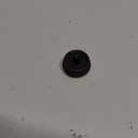 Finials for Curtain Rods 1 Inch or 7/8 Inch, Drapery Rod Ends 1 Pack, Black Replacement End Caps Only with M6 Standard Screws