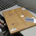 HNV 22"x20" Lighted Vanity Mirror  Large Makeup Mirror with 3-Color Dimmable LED Lights, 10X Magnification, Touch Control, Tabletop or Wall Mount Mirror for Bedroom & Dressing Room (White)