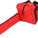 Walfront Chainsaw Carrying Bag Heavy Duty Oxford Cloth Portable Storage Case for 20in Chainsaws (20in-Red)