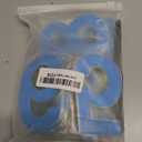 Ranslen 10 Pieces 4 Inch High House Numbers 0-9, Self-adhesive 3D Mailbox Numbers Door Address Home Number Stickers Sign for Apartment Mailbox Sign Office Hotel Room, Gold Electroplated Plastic