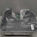 Low Entry Small Litter Box for Kittens, Kitty Plastic Litter Boxes, Open Top, Anti-Splash High Sided Litter Tray Pan for Medium Pets, Puppy, Easy to Clean, 15.7" L*11.8" W*6.7" H (Grey)