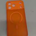 Symcele Designed for iPhone 17 Pro Max Case, Compatible with MagSafe, [Camera Protection] [15FT Military Drop Protection] Shockproof Translucent Matte Anti-Slip Phone Case, 6.9", Cosmic Orange