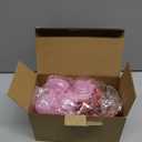 TURNMEON Valentines Day Decorations 10 Ft 20 LED 3D Heart Garland Lights, Pink & Red Valentine's Glitter Heart String Lights Battery Operated Valentines Decor for Indoor Outdoor Home Party Wedding