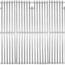 Monument Grills 97888 3-Pack Stainless Steel Cooking Grids for 4-Burner Grill 24633, 24367, 41847NG, 35633, 35633R, 35633G, 35633B, D405, D425, 17.728.3 Inch