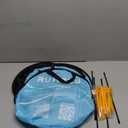 RUNBOW 3.3x2.2 FT Kids Soccer Goal with Carry Bag, Portable Pop Up Soccer Net for Backyard Training, Indoor/Outdoor Use for Youth and Adults (Green)