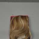 NAYOO Long Mixed Blonde Wavy Wig for Women 26 Inch Middle Part Curly Wavy Wig Natural Looking Synthetic Heat Resistant Fiber for Daily Party (Mixed Blonde)