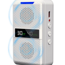 HUHUWOW TypeC Rechargeable Anti Barking Device for Dogs, Adjustable Frequency & 30 FT Range Dog Barking Silencer