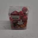 Aitsite 24ct Christmas Tree Ornaments Set 1.57 inches Mini Shatterproof Holiday Ornaments Balls for Christmas Decorations (Red)