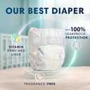 Pampers Pure Protection Baby Diapers, Size 5 (27+ lbs), 132 Count, Up to 100% Leakproof, Premium Plant-based Skin Protection, Hypoallergenic Soft Diapers