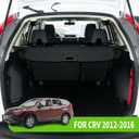 Cargo Cover for Honda CRV 2012 2013 2014 2015 2016 Trunk Cover Trunk Security Cover Shielding Shade Car Accessory, Black