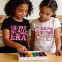 100 Days of School Shirt for Boys Girls Kids Happy 100th Day T-Shirt Toddler Celebration Graphic Top 2026 (3T-10T) (Black)