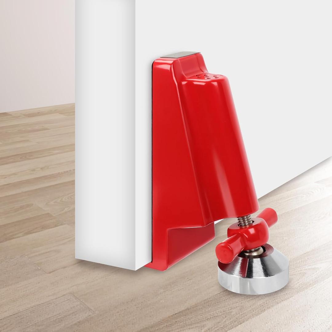 Door Stoppers Security,Portable Door Lock Brace for Home Security,Door Security Bar for Hotel Room, Apartment Safety, Travel Door Stopper Portable Door Lock for Travel
