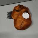 Vomella Orange Wig With Bangs Ginger Wig 26 Inch Long Curly Wavy Orange Hair Wigs for Women Natural Looking Synthetic Heat Resistant Halloween Wigs for Daily Party Use (232C)