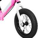 16 Inch Kids Bike Front Wheels Replacement with Solid Air Rubber Tire and Inner Tube, Bicycle Bike Wheels Don't Fit with Huffy Bike(13 Inch Wrench Included)