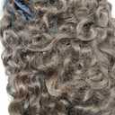 16 Inch #4 Brown Headband Wig Human Hair Water Wave Chocolate Brown None Lace Front Wigs 150% Density Unprocessed Brazilian Virgin Hair Machine Made Wig