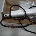 RVMARINEPAT 12V Linear Actuator High Speed 14mm/s Linear Motion Actuator 220lb/1000N Electric Actuator 12 Volt IP54 Waterproof Linear Actuator 6 inch with Switch