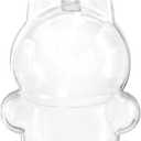 2 x Protective Case, High Clear Case Cover for 17cm Doll, Acrylic Display Box with Keychains (Doll Not Include) (Stand)