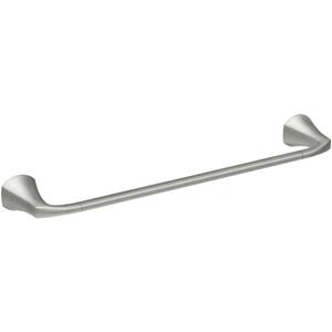 Moen MY8718BN Lindor Spot resist brushed nickel 18" towel bar Brushed Nickel