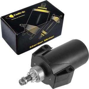 Caltric Starter Compatible with Mercury 15 20 25 15Hp 20Hp 25Hp 15Eh 20Eh 25Eh 1985-2005 Marine