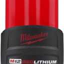 Milwaukee 48-11-2425 M12 REDLITHIUM HIGH Output CP 2.5Ah Battery