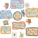 Eureka 847847 S'Cool Era Gallery Wall Classroom Bulletin Board Set for Teachers, Multicolor, 14 Pieces